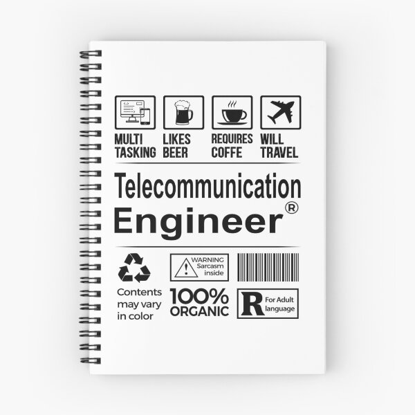 Item preview, Telecommunications engineer T Shirt, MultiTasking Certified Job Gift Item, Job Profession, Telecommunications engineer Christmas Birthday Gift designed and sold by xlnv.