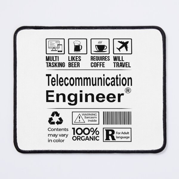 Item preview, Telecommunications engineer T Shirt, MultiTasking Certified Job Gift Item, Job Profession, Telecommunications engineer Christmas Birthday Gift designed and sold by xlnv.
