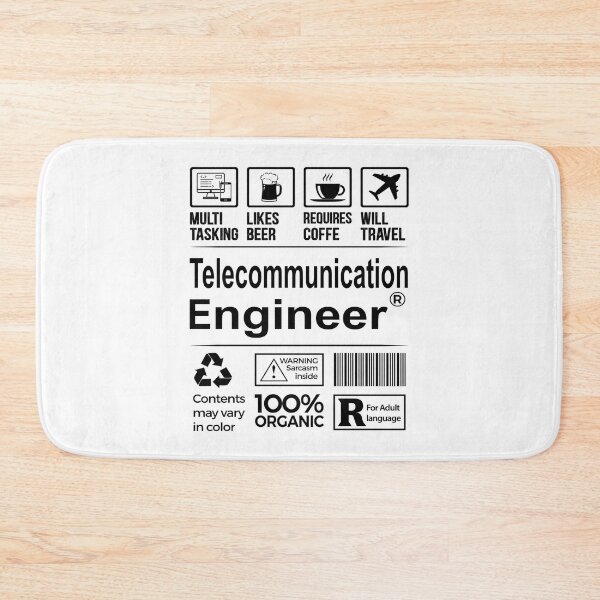 Item preview, Telecommunications engineer T Shirt, MultiTasking Certified Job Gift Item, Job Profession, Telecommunications engineer Christmas Birthday Gift designed and sold by xlnv.