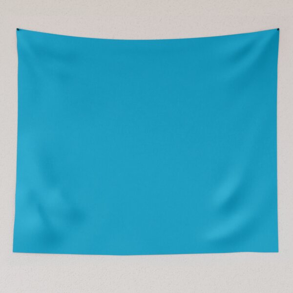 Item preview, Plain Solid Color Bright Blue Vivid Blue Sky Blue Deep Blue Cyan Blue designed and sold by mimihuang creations.
