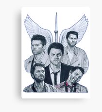 Castiel | Supernatural Canvas Print