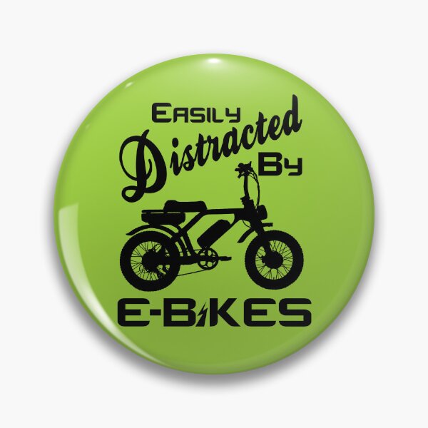 Item preview, Funny Mountain E-Bike Easily Distracted Rider Electric Bikes designed and sold by CharJens.