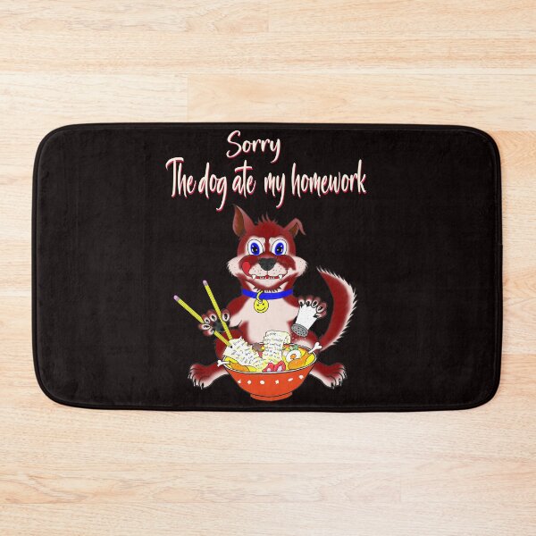 Item preview, The dog ate my  homework  designed and sold by Pontom46.
