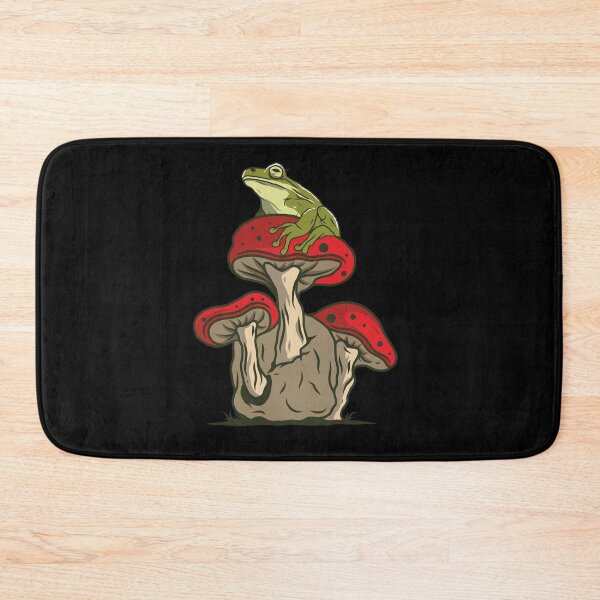Item preview, Frog On Mushroom Cottagecore designed and sold by RobomShop.