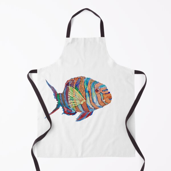Item preview, Clownfish. Original painting of a Happy Fish  designed and sold by Cefercom.