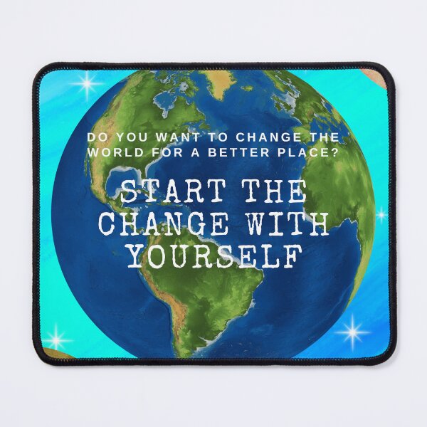 Item preview, Change The World designed and sold by MegiWu.