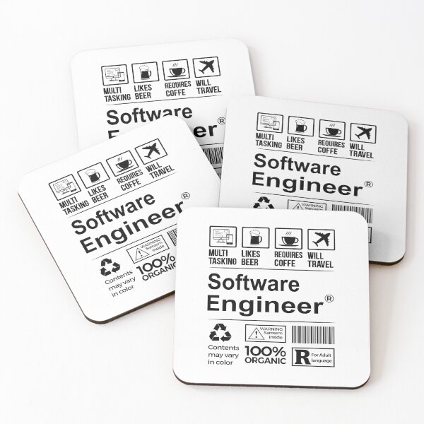 Item preview, Software engineer T Shirt, MultiTasking Certified Job Gift Item, Job Profession, Software engineer Christmas Birthday Gift designed and sold by xlnv.