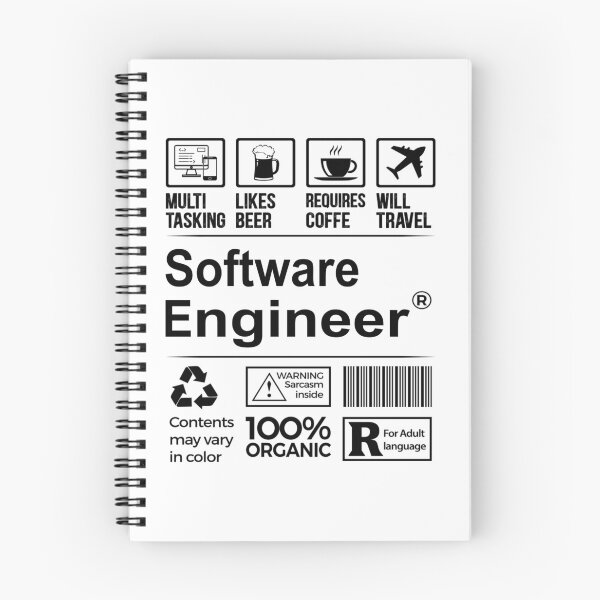 Item preview, Software engineer T Shirt, MultiTasking Certified Job Gift Item, Job Profession, Software engineer Christmas Birthday Gift designed and sold by xlnv.