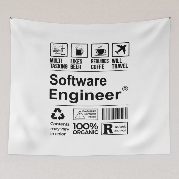 Item preview, Software engineer T Shirt, MultiTasking Certified Job Gift Item, Job Profession, Software engineer Christmas Birthday Gift designed and sold by xlnv.