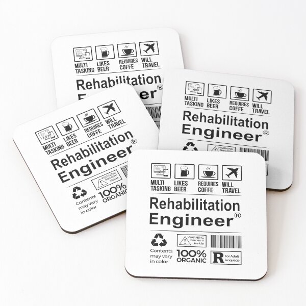 Item preview, Rehabilitation engineer T Shirt, MultiTasking Certified Job Gift Item, Job Profession, Rehabilitation engineer Christmas Birthday Gift designed and sold by xlnv.