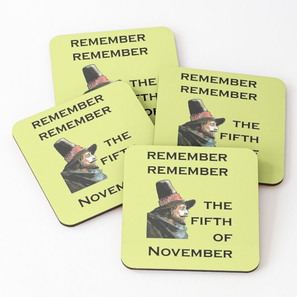 Item preview, Remember Remember The Fifth Of November Guy Fawkes Day designed and sold by taiche.