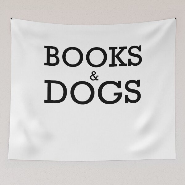 Item preview, Books and Dogs designed and sold by SamanthaClaire7.