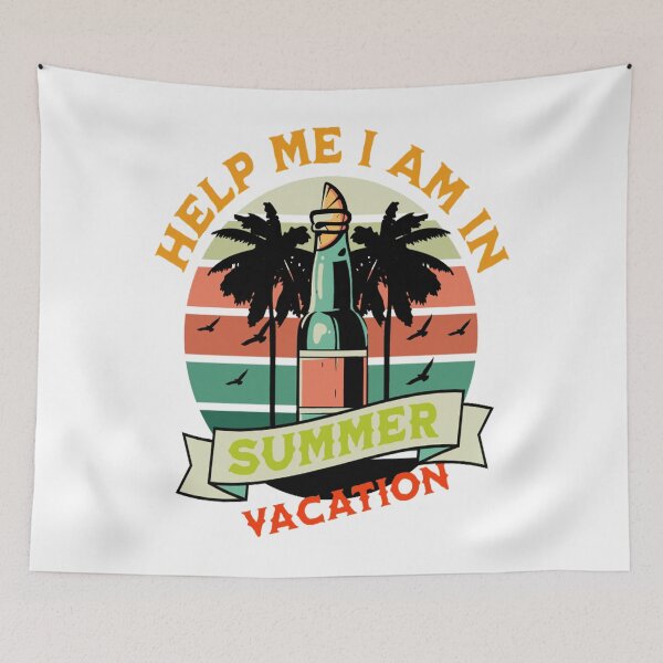 Item preview, Help Me I Am In Summer Vacation designed and sold by bobe1design.