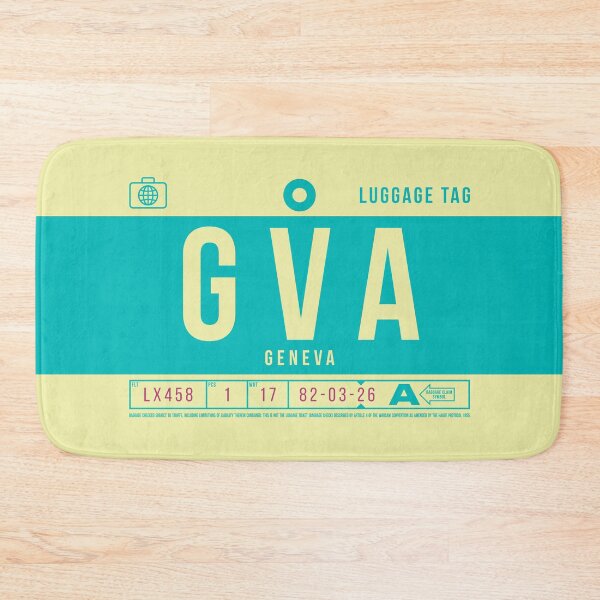Item preview, Luggage Tag B - GVA Geneva Switzerland designed and sold by VoodooCircus.