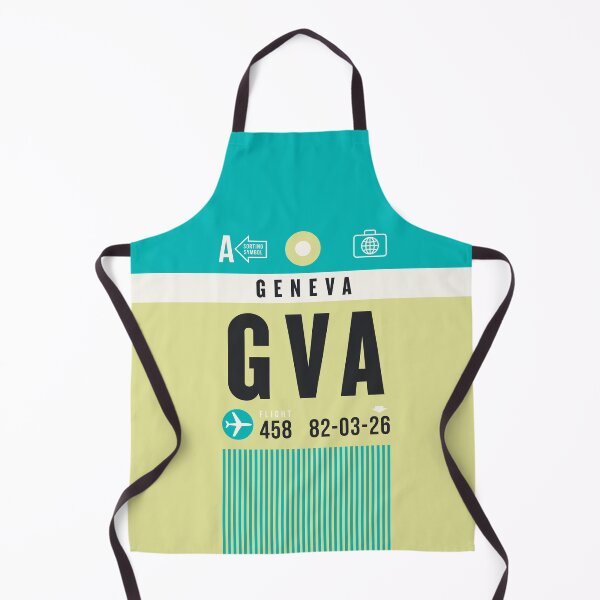 Item preview, Luggage Tag A - GVA Geneva Switzerland designed and sold by VoodooCircus.