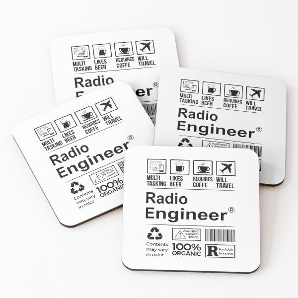 Item preview, radio engineer T Shirt, MultiTasking Certified Job Gift Item, Job Profession, radio engineer Christmas Birthday Gift designed and sold by xlnv.