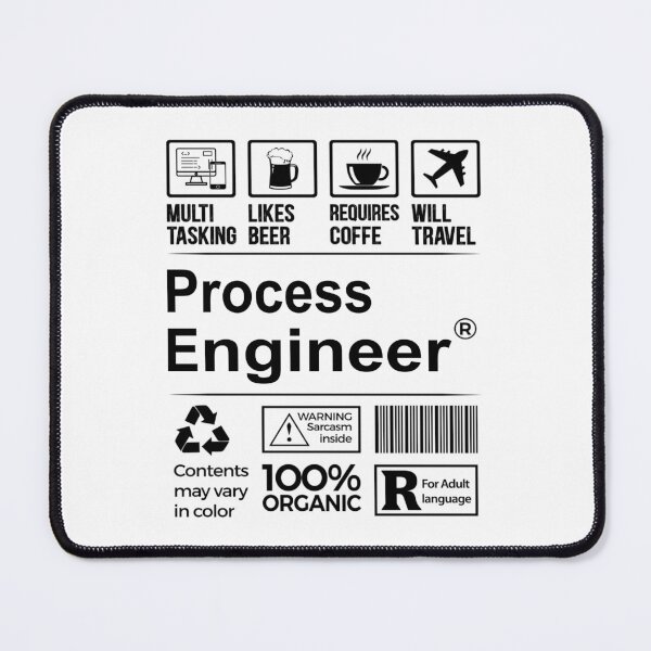 Item preview, Process engineer T Shirt, MultiTasking Certified Job Gift Item, Job Profession, Process engineer Christmas Birthday Gift designed and sold by xlnv.