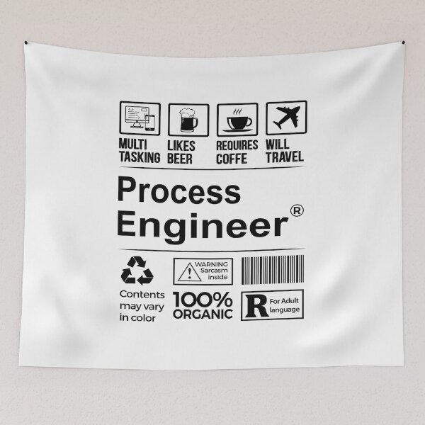 Item preview, Process engineer T Shirt, MultiTasking Certified Job Gift Item, Job Profession, Process engineer Christmas Birthday Gift designed and sold by xlnv.