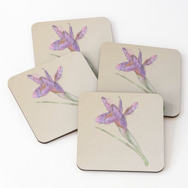 Aperçu de l'œuvre Iris violet 8 créée et vendue par Jan Palmer.