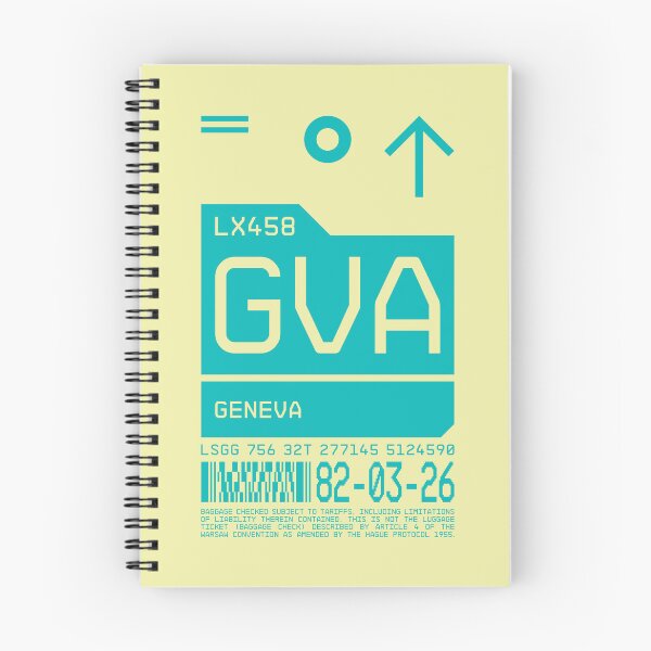 Item preview, Luggage Tag C - GVA Geneva Switzerland designed and sold by VoodooCircus.