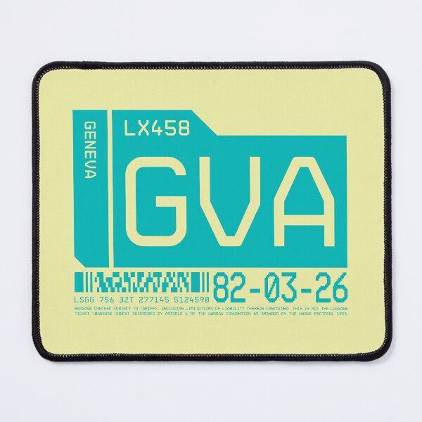 Item preview, Luggage Tag C - GVA Geneva Switzerland designed and sold by VoodooCircus.