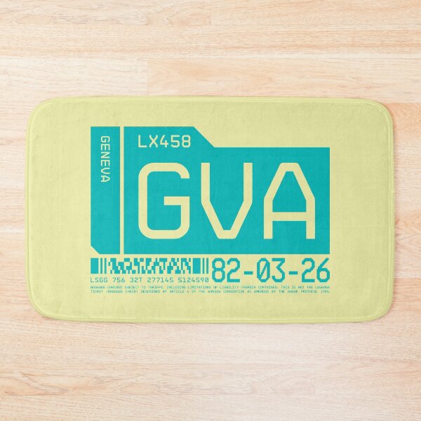 Item preview, Luggage Tag C - GVA Geneva Switzerland designed and sold by VoodooCircus.