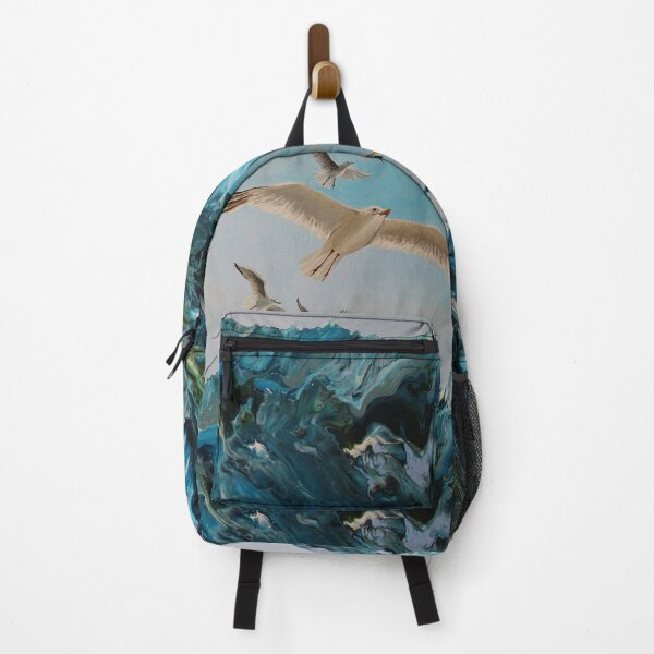 Item preview, Moria Refugee - Seagulls Above the Ocean designed and sold by HopeProject.