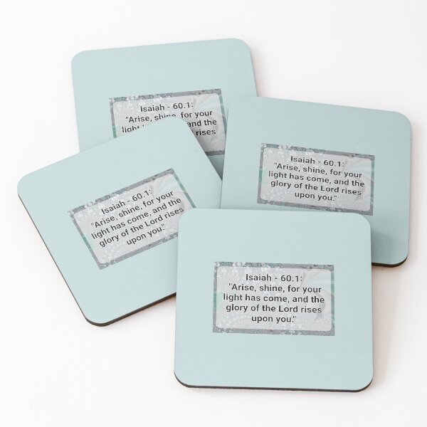 Item preview, Isaiah 60:1 designed and sold by Anointed FAITH .