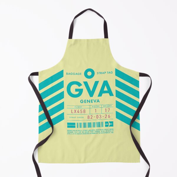 Item preview, Luggage Tag D - GVA Geneva Switzerland designed and sold by VoodooCircus.
