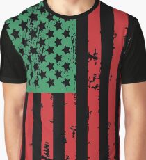 Juneteenth Flag Graphic T-Shirt