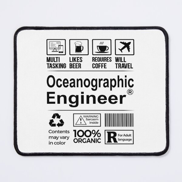 Item preview, oceanographic engineer T Shirt, MultiTasking Certified Job Gift Item, Job Profession, oceanographic engineer Christmas Birthday Gift designed and sold by xlnv.