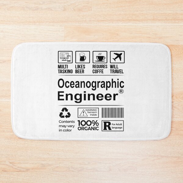 Item preview, oceanographic engineer T Shirt, MultiTasking Certified Job Gift Item, Job Profession, oceanographic engineer Christmas Birthday Gift designed and sold by xlnv.