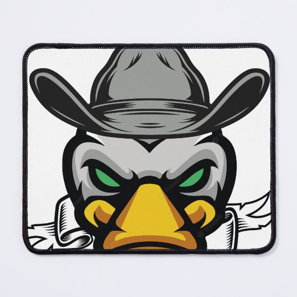 Item preview, duck in his cowboy hat angry duck designed and sold by Halabe art.