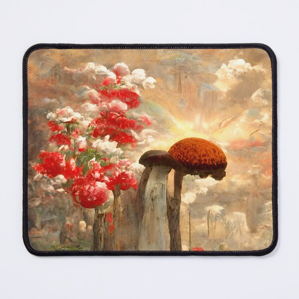 Item preview, Pintura artística de flores de setas. designed and sold by Taha023.