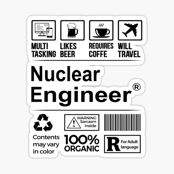 Item preview, Nuclear engineer T Shirt, MultiTasking Certified Job Gift Item, Job Profession, Nuclear engineer Christmas Birthday Gift designed and sold by xlnv.