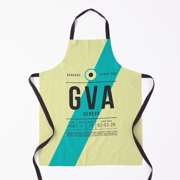 Item preview, Luggage Tag E - GVA Geneva Switzerland designed and sold by VoodooCircus.