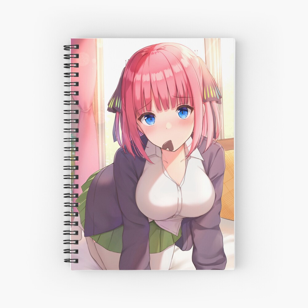 Cute Nino Nakano Lewd Tits Boobs The Quintessential Quintuplets TQQ Sexy Hentai Anime Girl