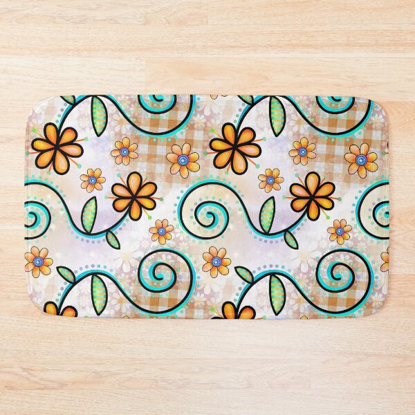 Item preview,  Attractive colorful art floral print  designed and sold by Marcu Ioachim.