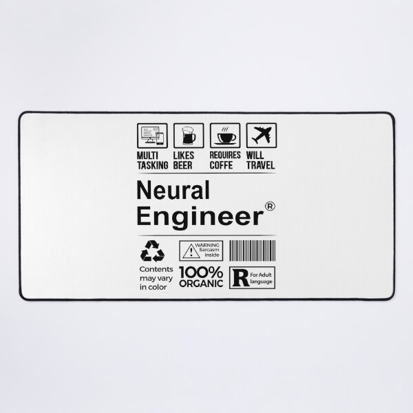 Item preview, Neural engineer T Shirt, MultiTasking Certified Job Gift Item, Job Profession, Neural engineer Christmas Birthday Gift designed and sold by xlnv.