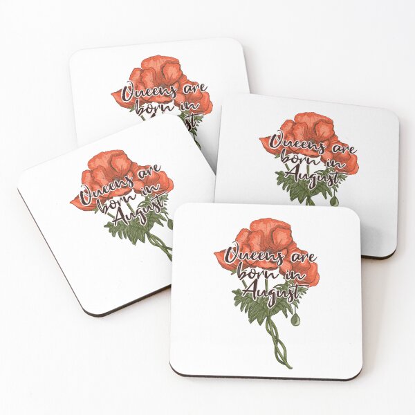 Item preview, Queens are born in August| August Birth Month Flower| Red Poppy Flower Bouquet  designed and sold by Jessiemay-arts.