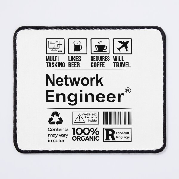 Item preview, Network engineer T Shirt, MultiTasking Certified Job Gift Item, Job Profession, Network engineer Christmas Birthday Gift designed and sold by xlnv.