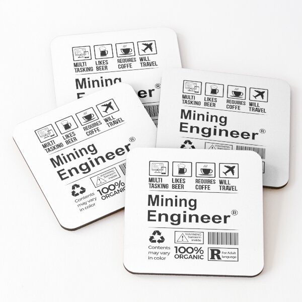 Item preview, Mining engineer T Shirt, MultiTasking Certified Job Gift Item, Job Profession, Mining engineer Christmas Birthday Gift designed and sold by xlnv.