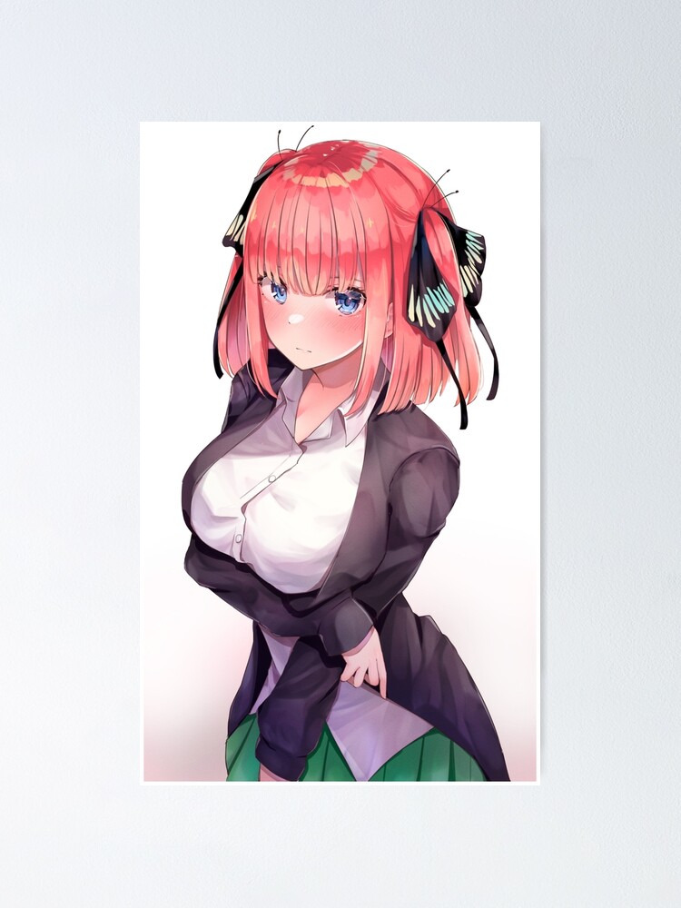 Cute Nino Nakano Lewd Tits Boobs The Quintessential Quintuplets TQQ Sexy Hentai Anime Girl