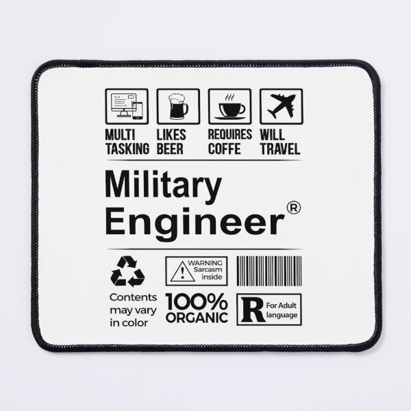 Item preview, Military engineer T Shirt, MultiTasking Certified Job Gift Item, Job Profession, Military engineer Christmas Birthday Gift designed and sold by xlnv.