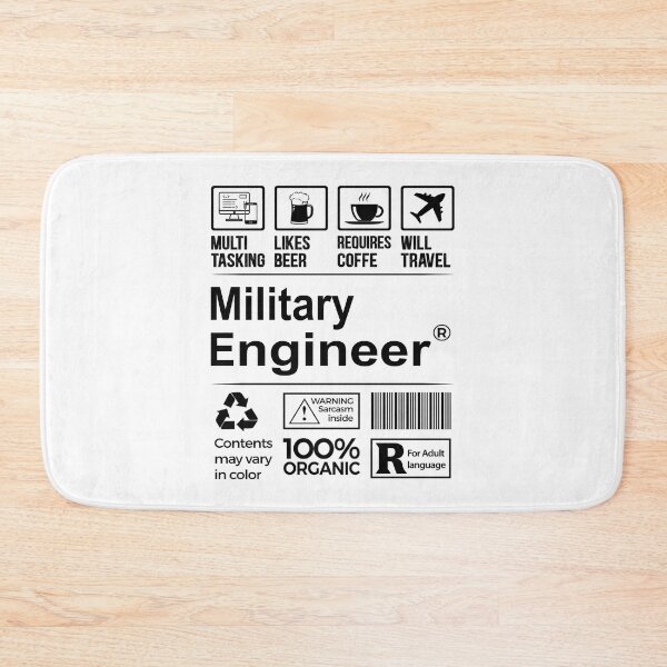 Item preview, Military engineer T Shirt, MultiTasking Certified Job Gift Item, Job Profession, Military engineer Christmas Birthday Gift designed and sold by xlnv.