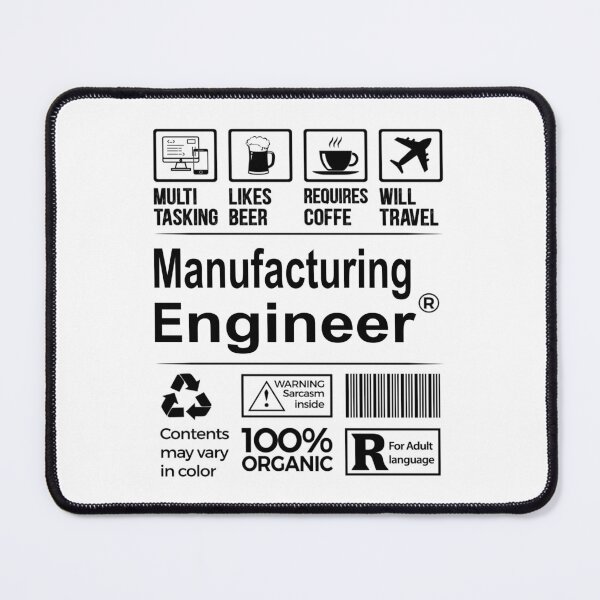 Item preview, Manufacturing engineer T Shirt, MultiTasking Certified Job Gift Item, Job Profession, Manufacturing engineer Christmas Birthday Gift designed and sold by xlnv.