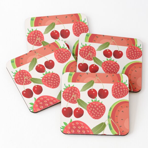 Item preview, Red Berries And Fruit Fun Design designed and sold by TrulyEpoque.