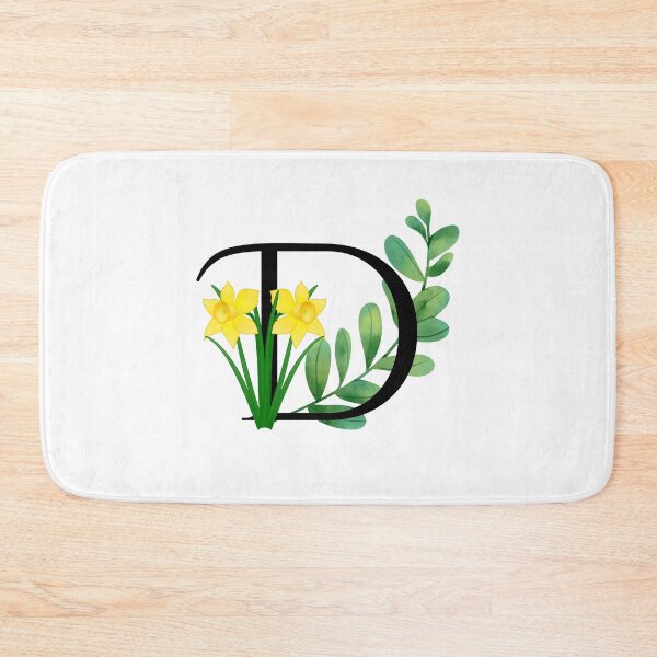 Item preview, Floral D designed and sold by ThoughtfulyCute.