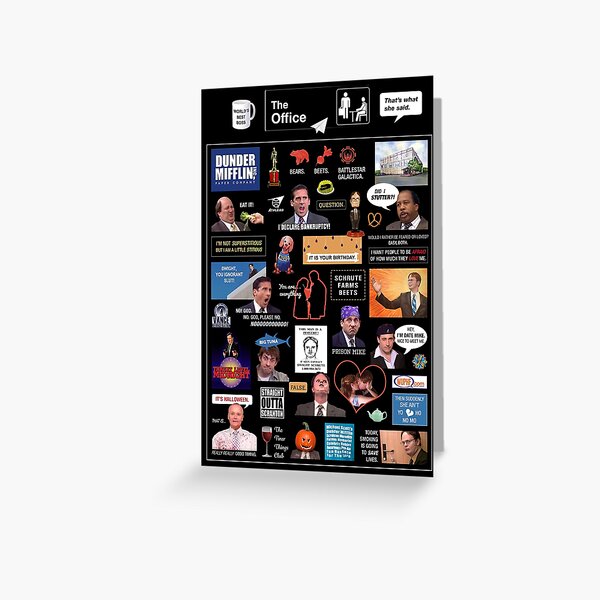 Item preview, The Office US Montage designed and sold by StillClaire.