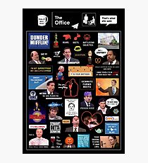 The Office US Montage Photographic Print